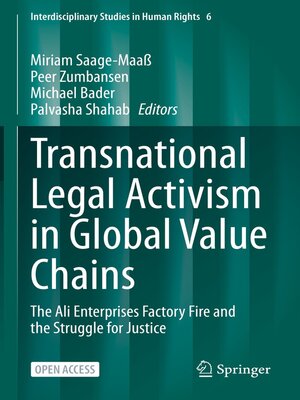 cover image of Transnational Legal Activism in Global Value Chains